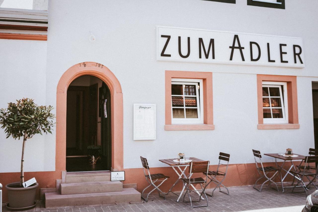 Gasthaus Zum Adler Großwallstadt Exterior foto